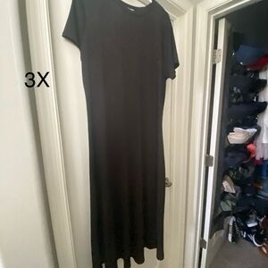 Fashion Nova Black Maxi Dress